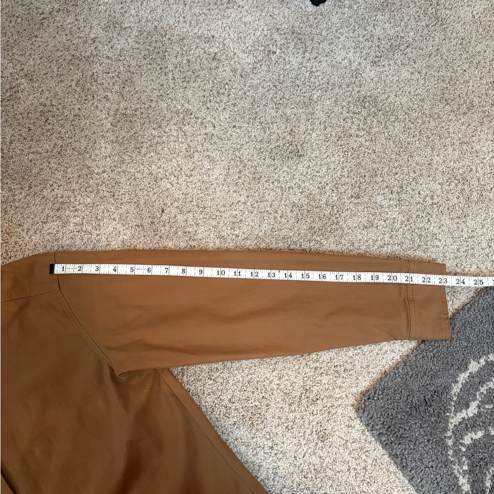 Old Navy Tan Canvas/Barn Jacket with Corduroy Collar - Picture 12 of 13
